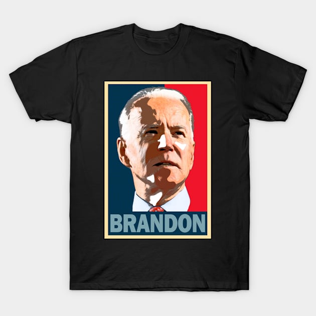 Let's Go Brandon T-Shirt by J.Ishiro Finney / Adventures in Awful